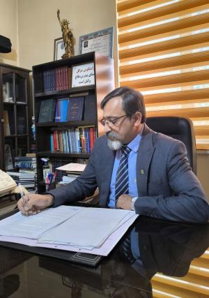 محمد رسول ظهیری وکیل پایه یک دادگستری تبریز