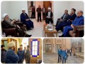 تصویر؛بازدید معاون منابع انسانی و امور فرهنگی قوه قضاییه از مجتمع فقه، حقوق و قضای اسلامی استان قم