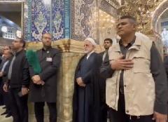 تشرف رئیس قوه قضاییه به حرم مطهر کریمه اهل بیت حضرت فاطمه معصومه(س) تشرف رئیس قوه قضاییه به حرم مطهر کریمه اهل بیت حضرت فاطمه معصومه(س)