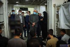 بازدید دبیر ستاد حقوق بشر از ندامتگاه مرکزی کرج و گفت وگو با متهمان اغتشاشات اخیر بازدید دبیر ستاد حقوق بشر از ندامتگاه مرکزی کرج و گفت وگو با متهمان اغتشاشات اخیر