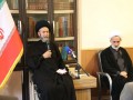 دیدار مسئولان تشکیلات قضایی استان با نمانیده ولی فقیه در استان به مناسبت هفته قوه قضائیه