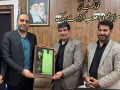 دیدار مدیرکل ورزش و جوانان استان با دادستان مرکز استان به مناسبت هفته قوه قضاییه