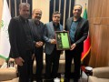 دیدار دکتر مرادی با دکتر افضلی بازرس کل استان مرکزی به مناسبت گرامیداشت هفته قوه قضاییه