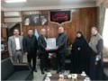 احمدگلچین و هیات همراه به دیدار رئیس کل دادگستری گلستان رفت