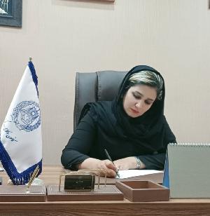 آمنه جمشیدی فرد وکیل پایه یک دادگستری شهر شهرکرد و عضو کانون وکلای چهارمحال وبختیاری
